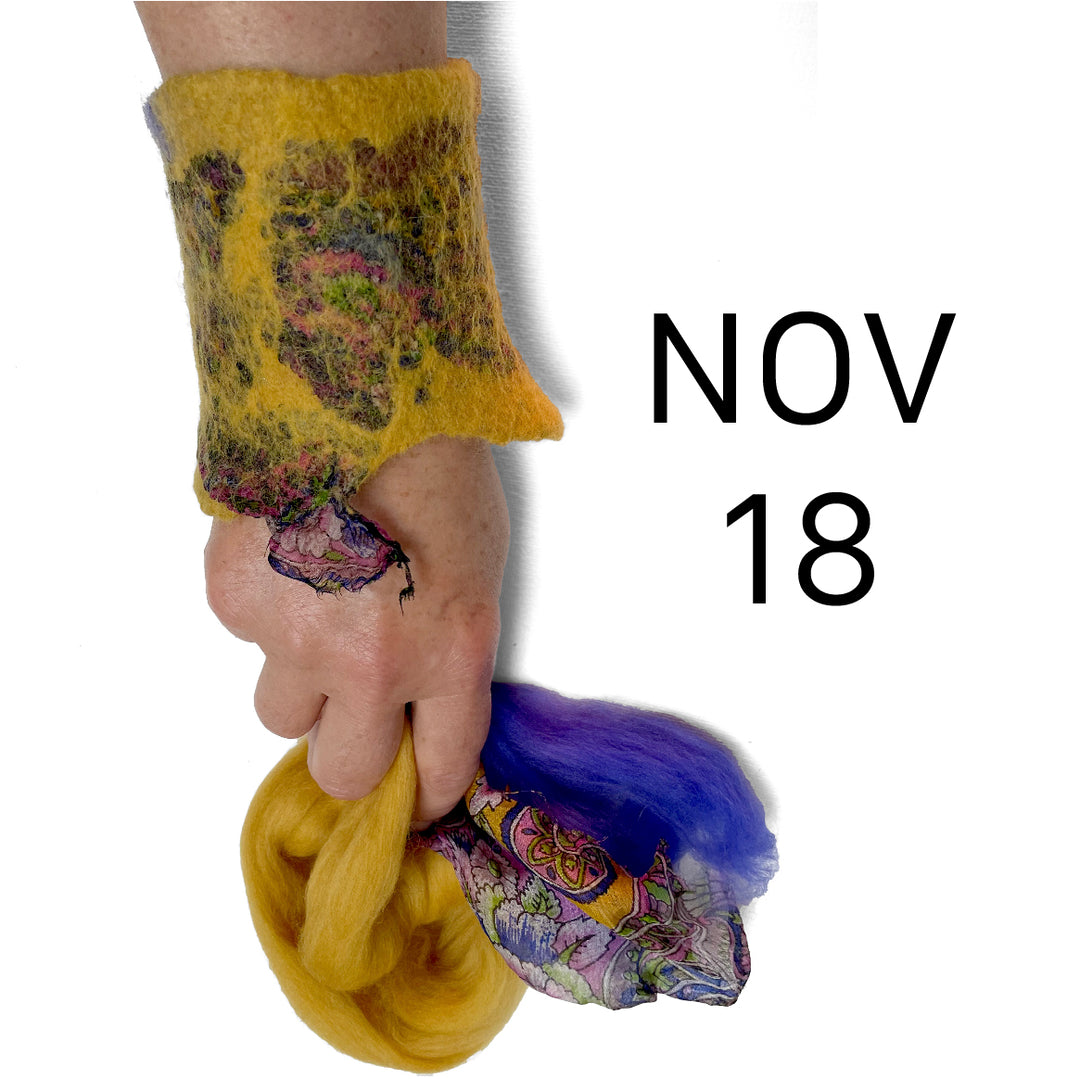 Holiday Felting Workshop - Arm Adornments