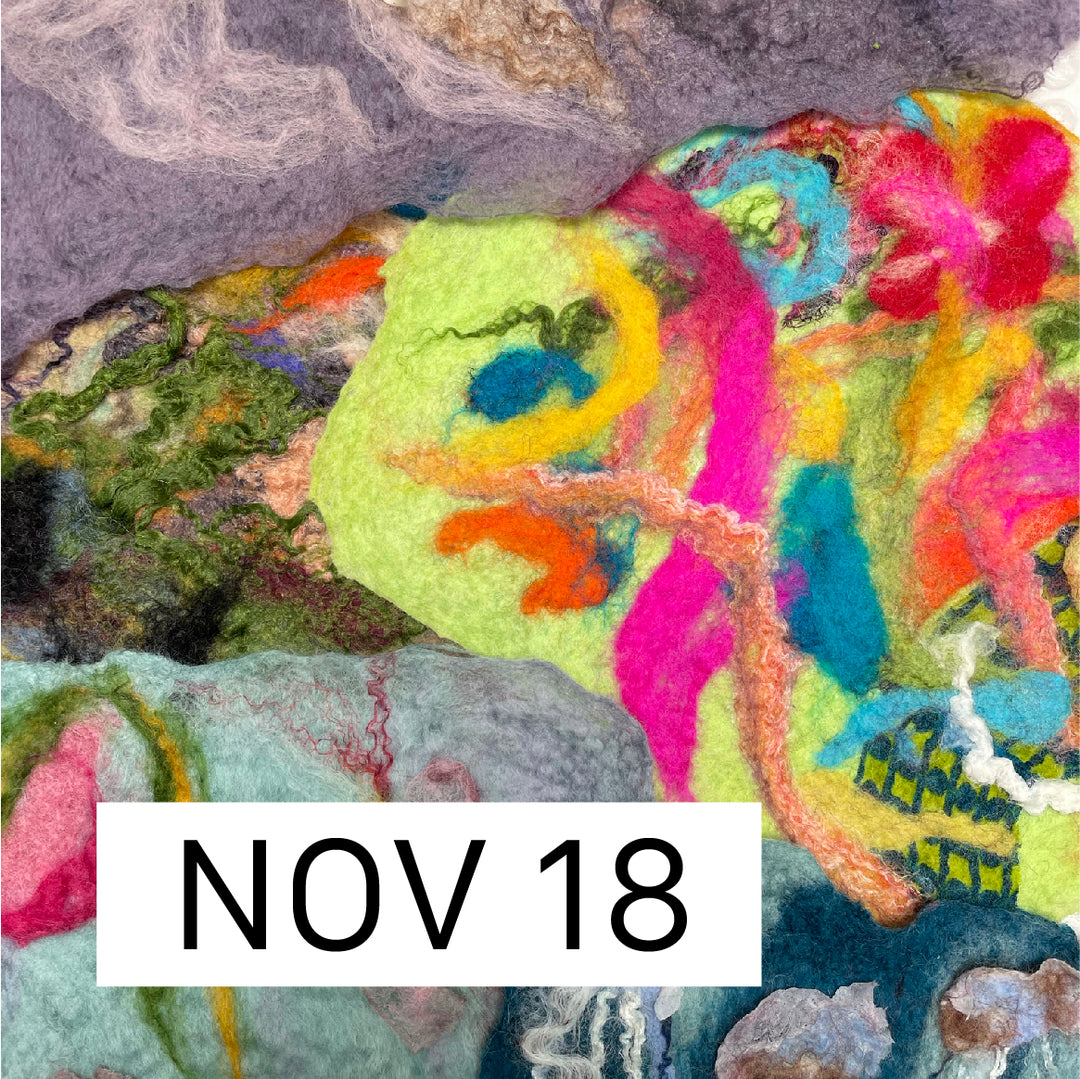 Holiday Felting Workshop - Square Mosaic