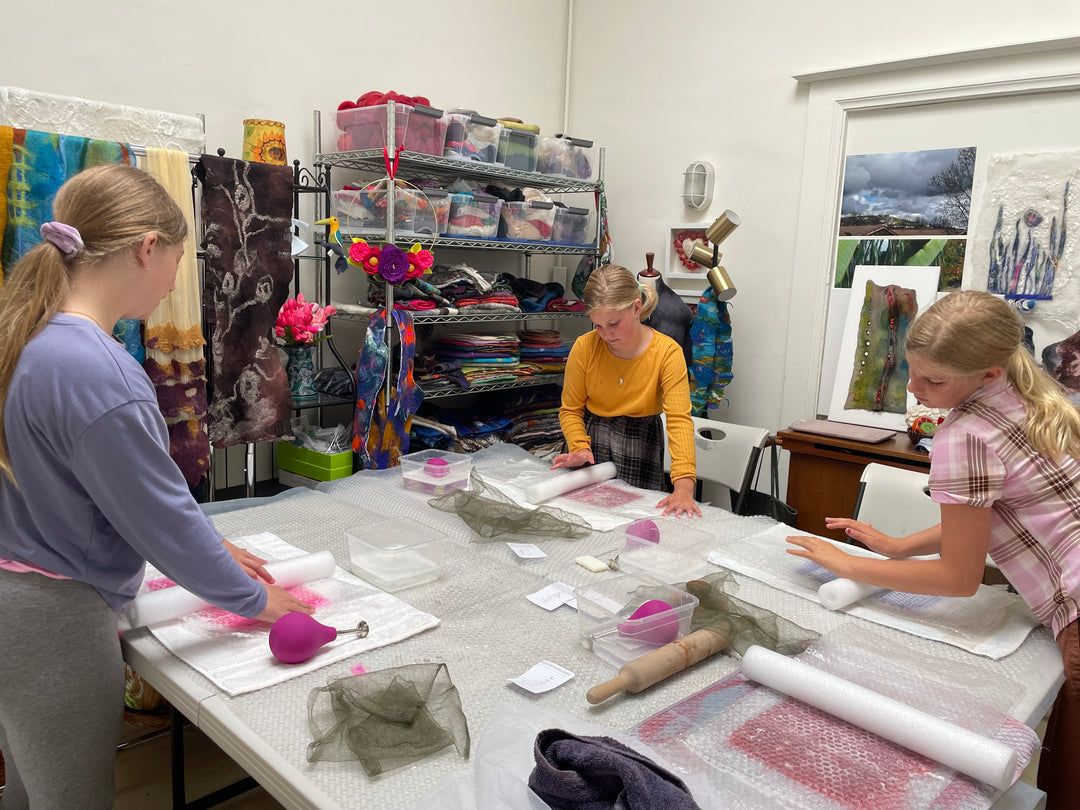 Nuno Felting Class