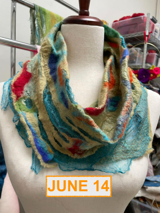 Summer Felting Workshops - Collars - JUNE 14